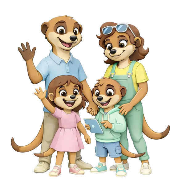 Loca-Toca Family Characters