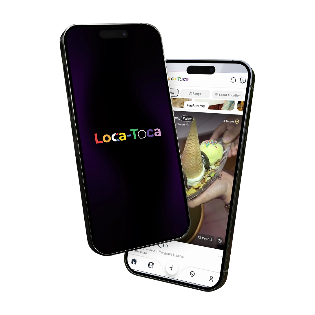 Loca-Toca Mobile App Interface